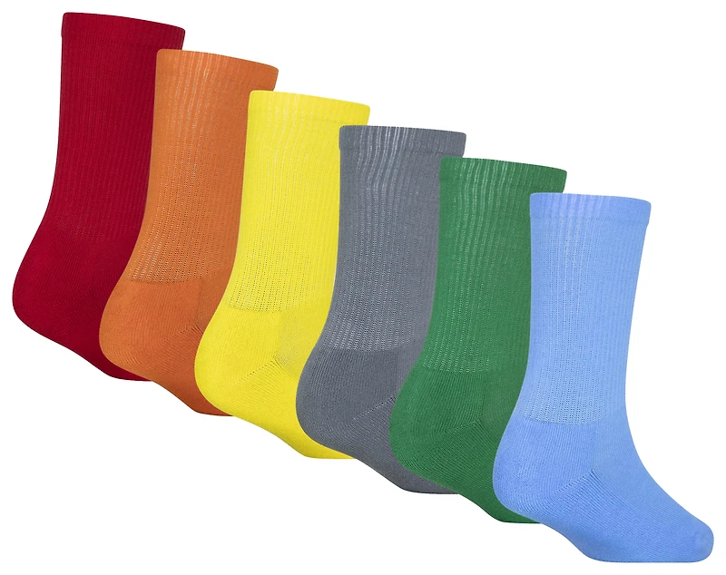 Jordan Legend Crew Socks 6-Pack - Boys' Grade School