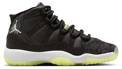 Jordan Boys Air Retro 11 SS - Boys' Grade School Shoes Black/Volt/Dark Raisin