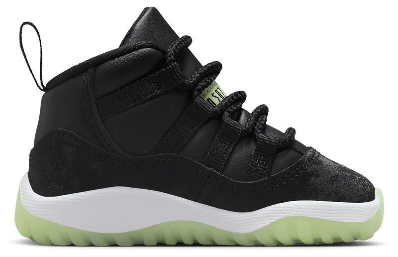 Jordan Boys Retro 11 SS - Boys' Toddler Shoes Black/Volt/Dark Raisin