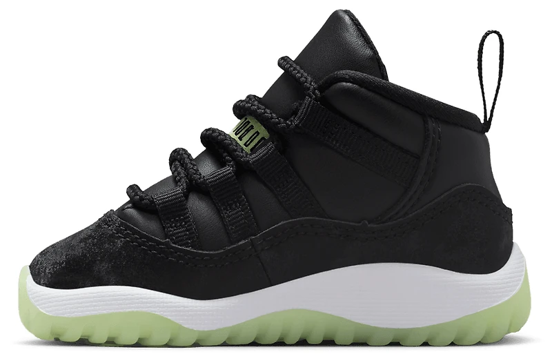 Jordan Boys Retro 11 SS - Boys' Toddler Shoes Black/Volt/Dark Raisin