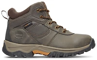 Timberland Boys Mt. Maddsen Mid Waterproof Hiking Boot - Boys' Grade School Shoes Dark Brown