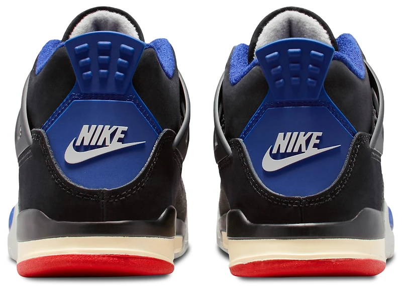 Jordan Boys AJ 4 Retro OG - Boys' Preschool Shoes Black/Fire Red/Deep Royal Blue
