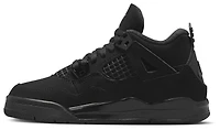 Jordan Boys AJ 4 Retro OG - Boys' Preschool Shoes Black/Black/Light Graphite