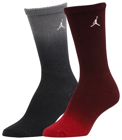 Jordan Ombre Dip Dye 2 pack Crew Socks - Boys' Grade School