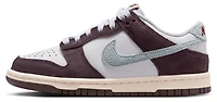 Nike Boys Dunk Low SE 1 - Boys' Grade School Basketball Shoes White/Glacier Blue/Burgundy Ash