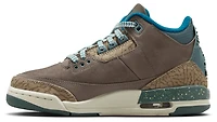 Jordan Boys Retro 3 - Boys' Grade School Shoes Blue/Brown/Beige