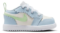 Jordan Girls AJ 1 Low ALT SE Fem - Girls' Toddler Shoes Half Blue/Vapor Green/Sail