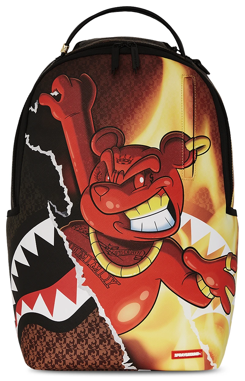 Sprayground Diablo Fire Tear Backpack - Adult