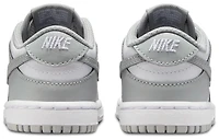 Nike Boys Dunk Low - Boys' Toddler Shoes White/Light Smoke Grey/White
