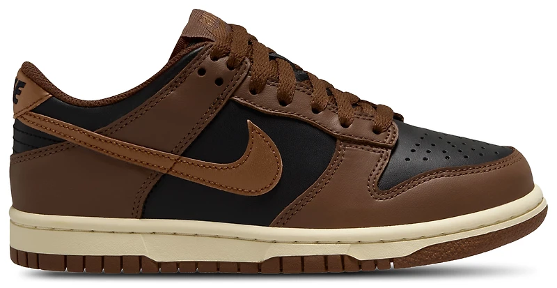 Nike Boys Dunk Low - Boys' Grade School Shoes Black/British Tan