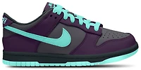 Nike Boys Dunk Low - Boys' Grade School Shoes Smoke Grey/Artisan Teal/Grand Purple