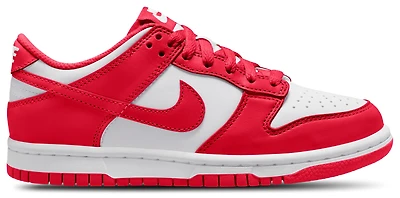 Nike Boys Dunk Low - Boys' Grade School Shoes White/University Red