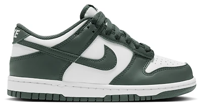 Nike Boys Nike Dunk Low - Boys' Grade School Shoes Vintage Green/White Size 04.0