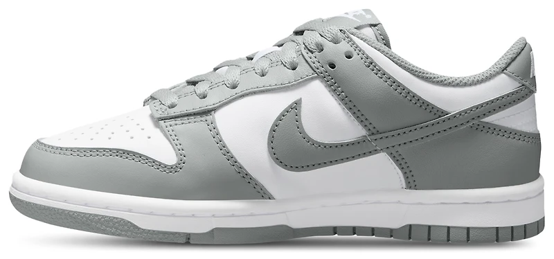 Nike Boys Dunk Low - Boys' Grade School Shoes Light Smoke Grey/White/White