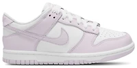 Nike Girls Dunk Low - Girls' Grade School Basketball Shoes White/Violet