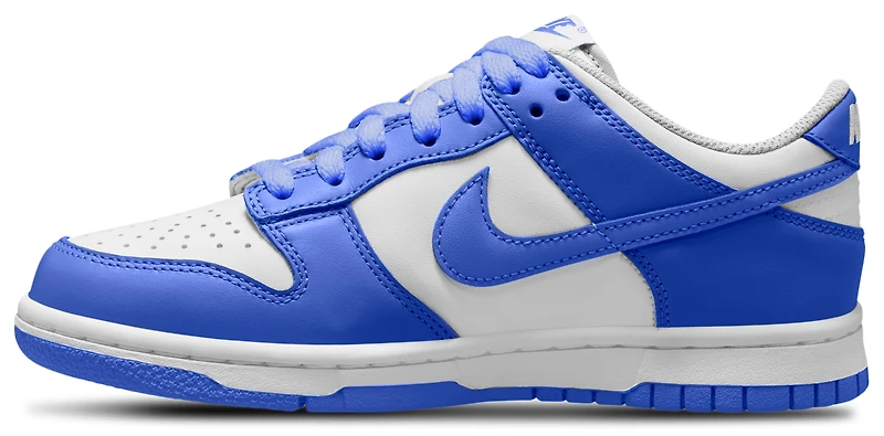 Nike Boys Dunk Low - Boys' Grade School Shoes White/Hyper Blue