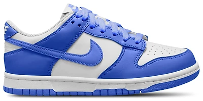 Nike Boys Dunk Low - Boys' Grade School Shoes White/Hyper Blue