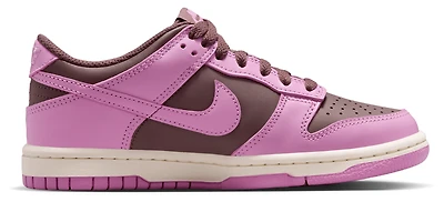 Nike Girls Dunk Low - Girls' Grade School Basketball Shoes Tattoo/Pale Ivory/Light Magenta