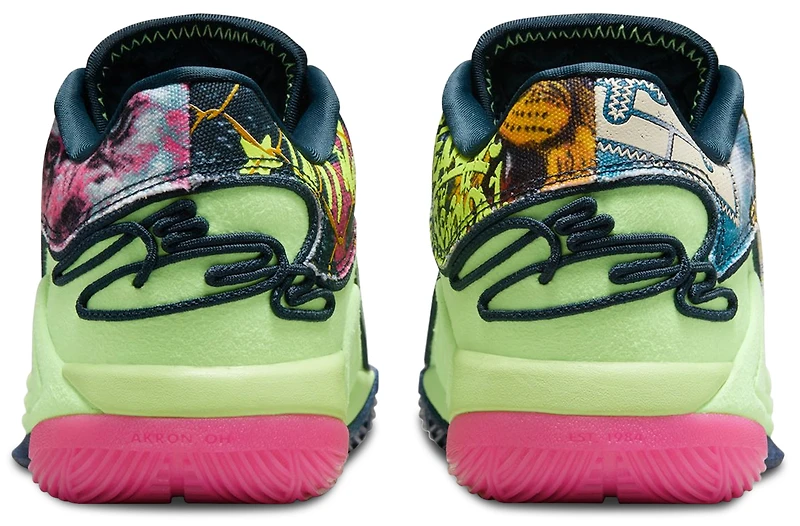 Nike Boys LeBron James XXII - Boys' Grade School Shoes Blustery/Fireberry/Ghost Green