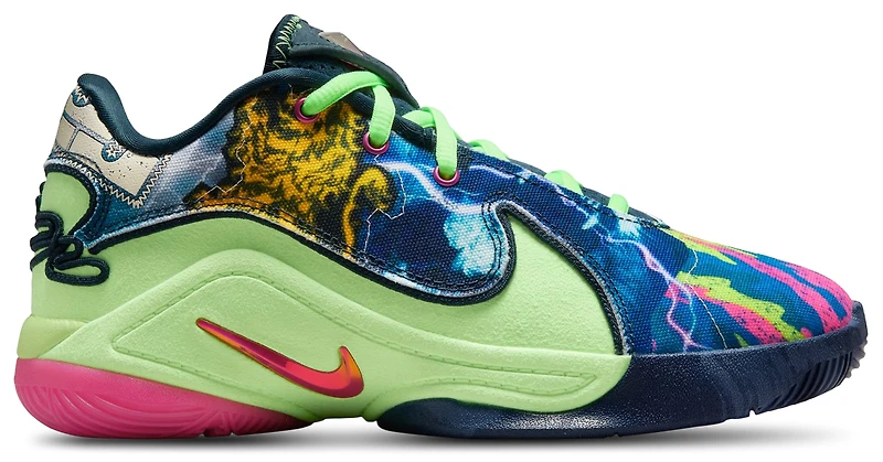 Nike Boys LeBron James XXII - Boys' Grade School Shoes Blustery/Fireberry/Ghost Green