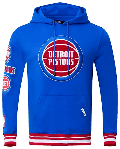 Pro Standard Detroit Pistons Retro Classic Fleece PO Hoodie - Men's