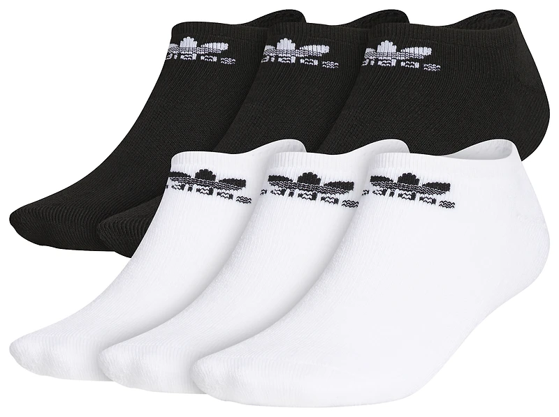 adidas Originals Trefoil 6 Pack No Show Socks - Men's