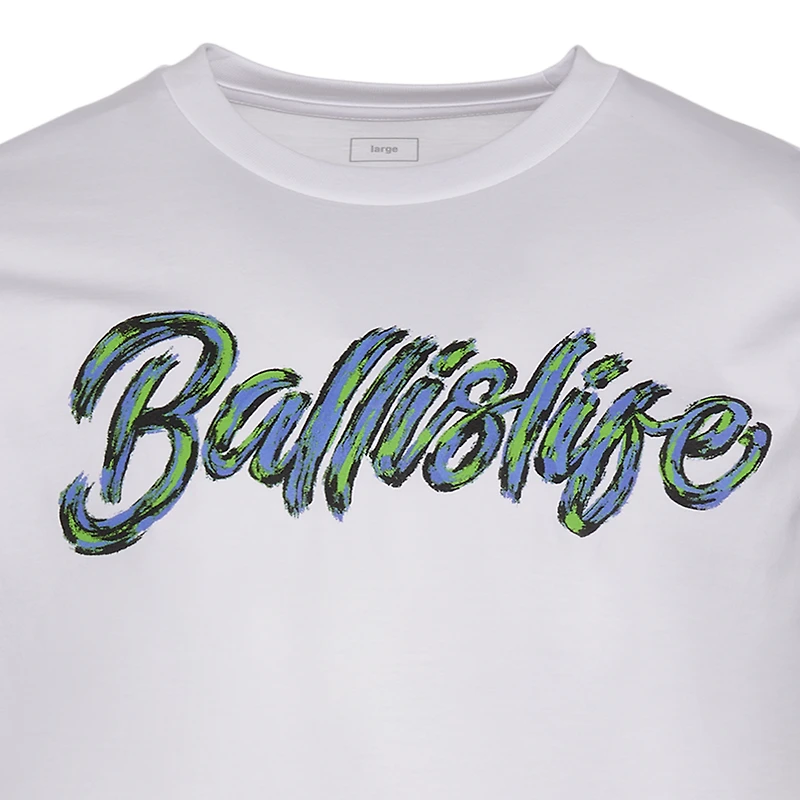 Ball Is Life Script S/S T-Shirt - Men's