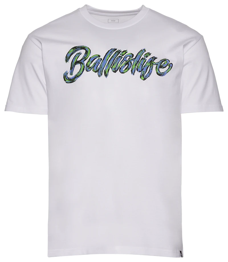 Ball Is Life Script S/S T-Shirt - Men's