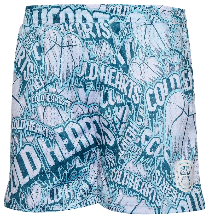 Overtime Cold Hearts Collage Shorts - Men's
