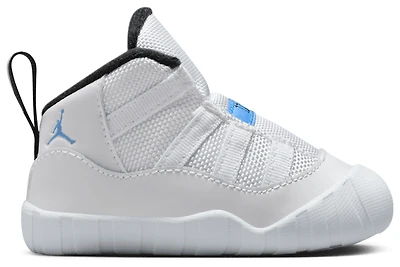 Jordan Boys Jordan Retro 11 Crib Bootie - Boys' Infant Shoes White/Legend Blue Size 03.0