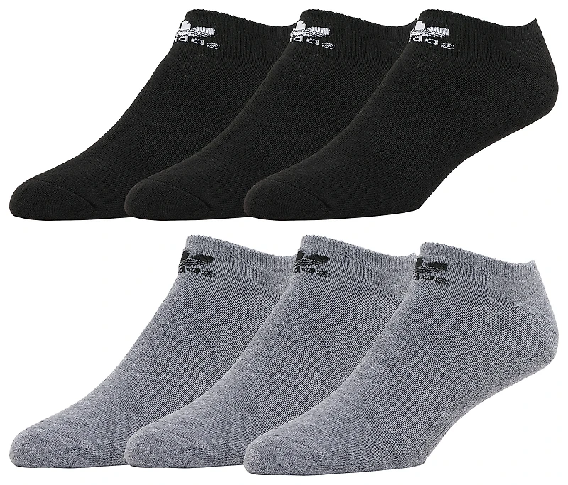 adidas Originals Trefoil Cushioned No Show 6-Pack - Men's