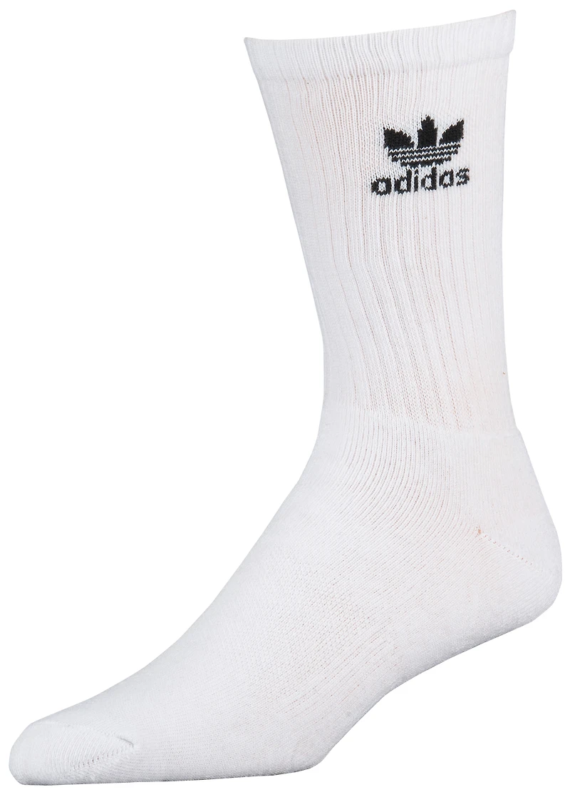 adidas Originals Trefoil 6-Pack Crew Socks - Boys' Grade School