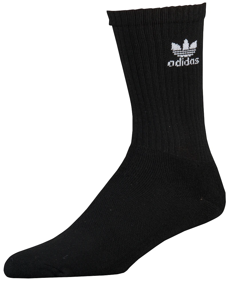 adidas Originals Trefoil 6-Pack Crew Socks - Boys' Grade School