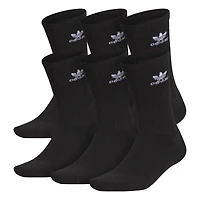 adidas Originals Trefoil 6 Pack Crew Socks - Men's