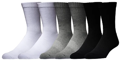 LCKR 6 Pack Basic Crew Socks - Men's