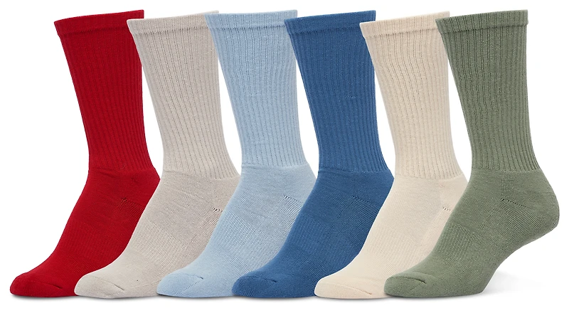 LCKR 6 Pack Basic Crew Socks - Youth
