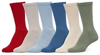 LCKR 6 Pack Basic Crew Socks - Youth