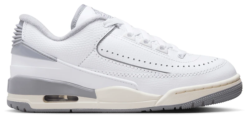 Jordan Boys Jordan 2/3 - Boys' Grade School Basketball Shoes White/Grey Size 07.0