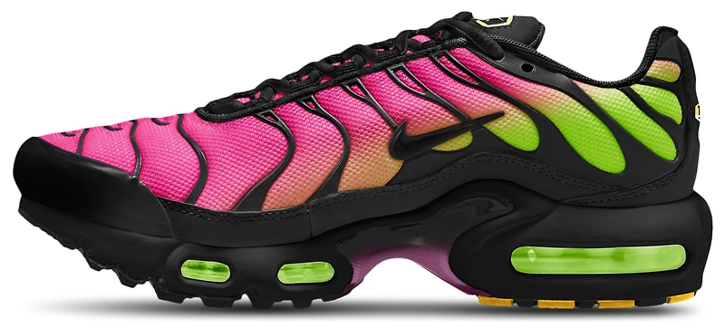 Nike Girls Air Max Plus - Girls' Grade School Shoes Black/Hyper Pink/Black