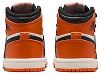 Jordan Boys Retro 1 High OG - Boys' Toddler Basketball Shoes Black/Sail/Starfish