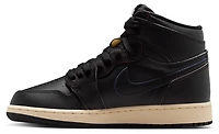 Jordan Boys Retro 1 High OG - Boys' Grade School Basketball Shoes Black/Black