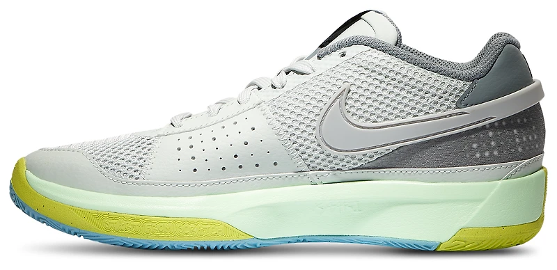 Nike Boys Ja Morant One - Boys' Grade School Basketball Shoes Granite/Light Silver/Cyber