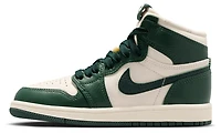 Jordan Girls Retro 1 High OG - Girls' Preschool Shoes Pale Ivory/Pro Green/Fir