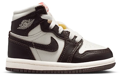 Jordan Girls Retro 1 HI OG Remastered - Girls' Toddler Shoes Brown/Tan