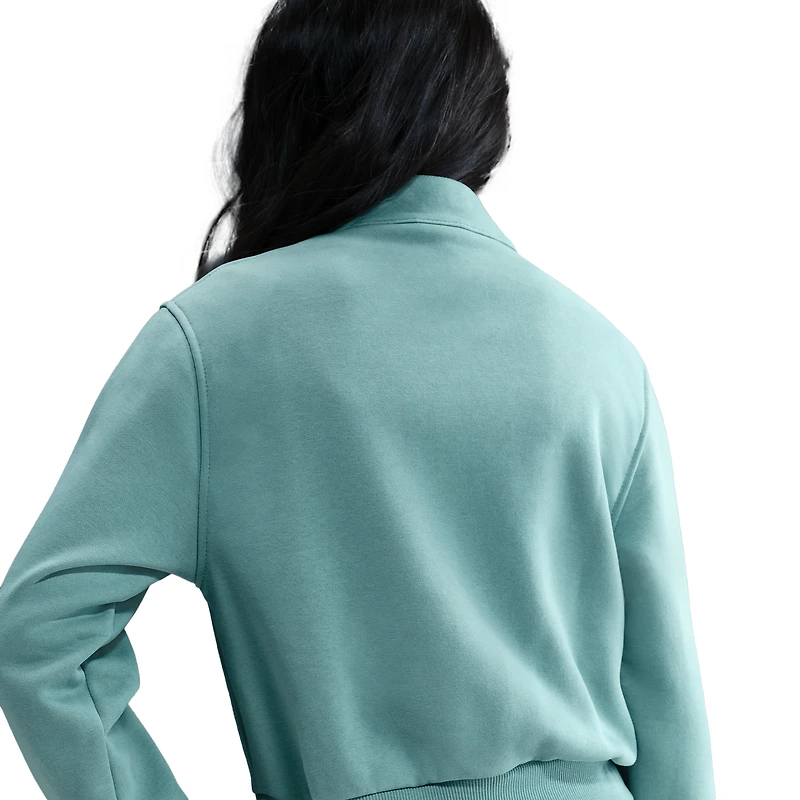Nike Girls Club Half-Zip Fleece Hoodie