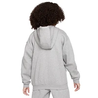 Nike NSW Club Fleece Oversized Full Zip LBR - Boys' Grade School