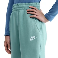 Nike Girls NSW Club LBR Oversized Fleece Pants - Girls' Grade School Cannon/Cannon