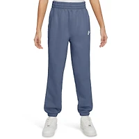 Nike Girls NSW Club LBR Oversized Fleece Pants - Girls' Grade School World Indigo/White