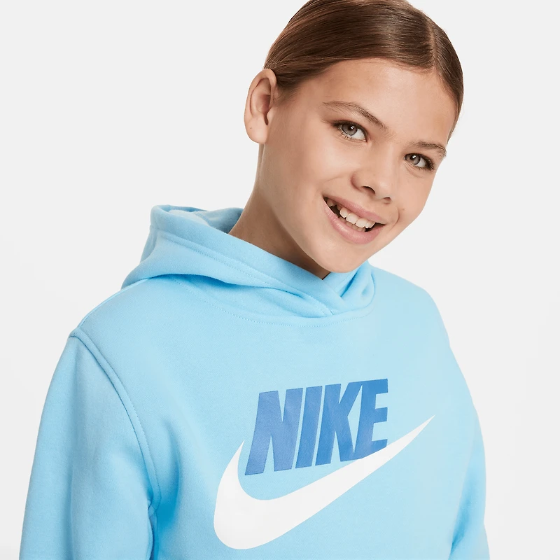 Nike NSW Club HBR Fleece Hoodie - Boys' Grade School