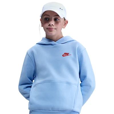 Nike NSW Club LBR Fleece Hoodie - Boys' Grade School
